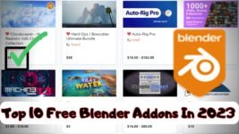 Top 10 Free Blender Addons In 2023